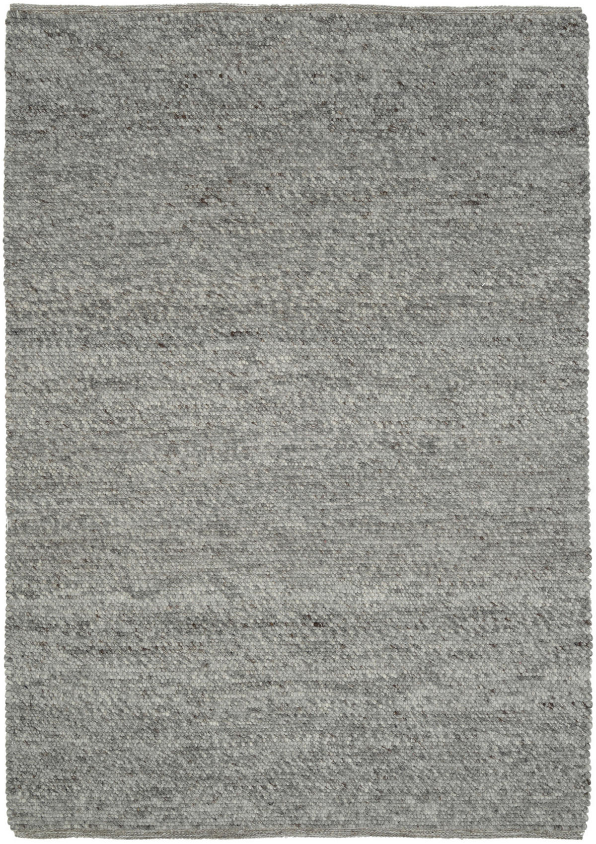 HANDWEBTEPPICH 120/180 cm Helsinki Graubraun  - Graubraun, Basics, Textil (120/180cm) - Linea Natura