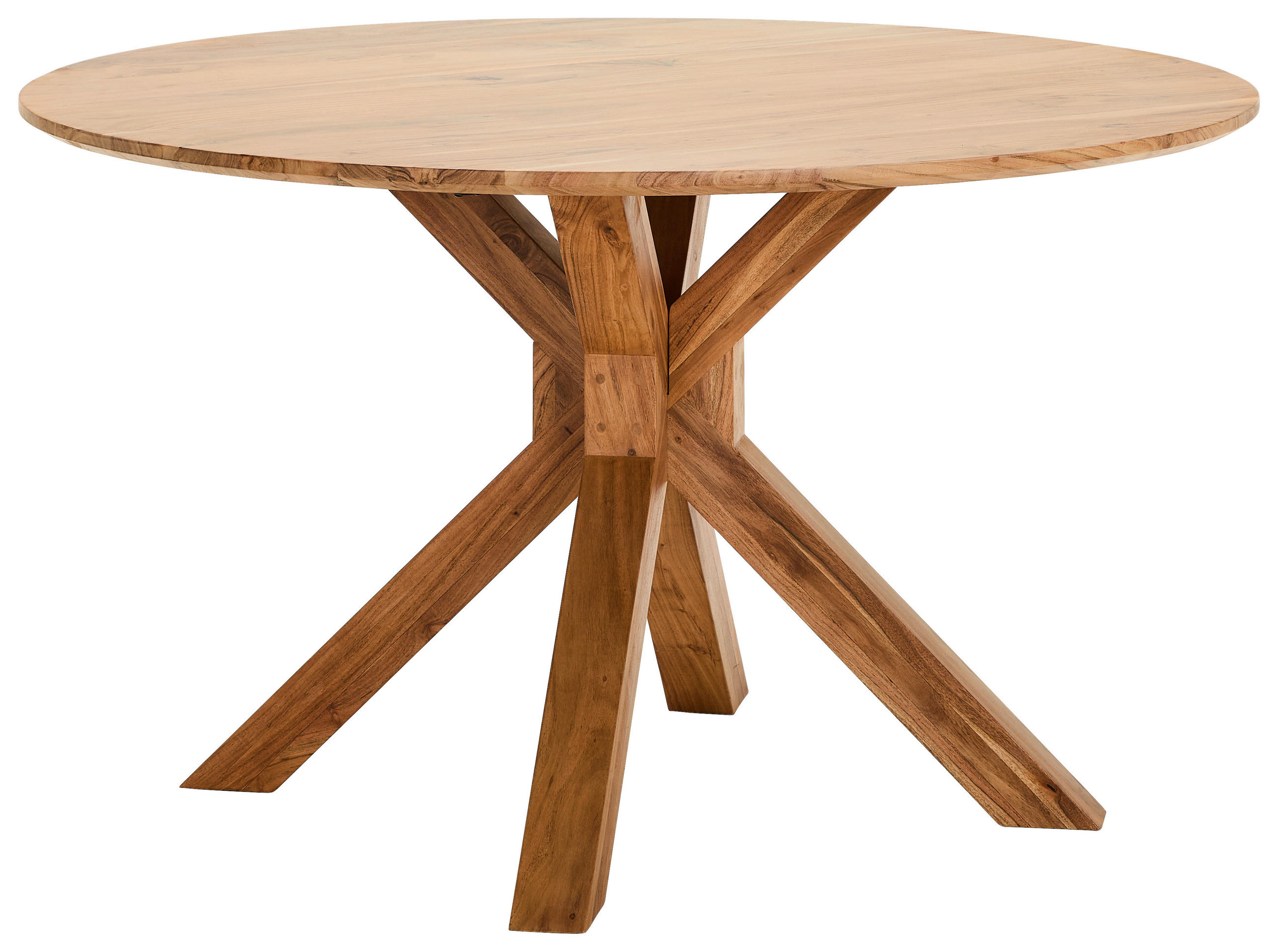 ESSTISCH in Holz 130/130/76 cm  - Akaziefarben, LIFESTYLE, Holz (130/130/76cm) - Landscape