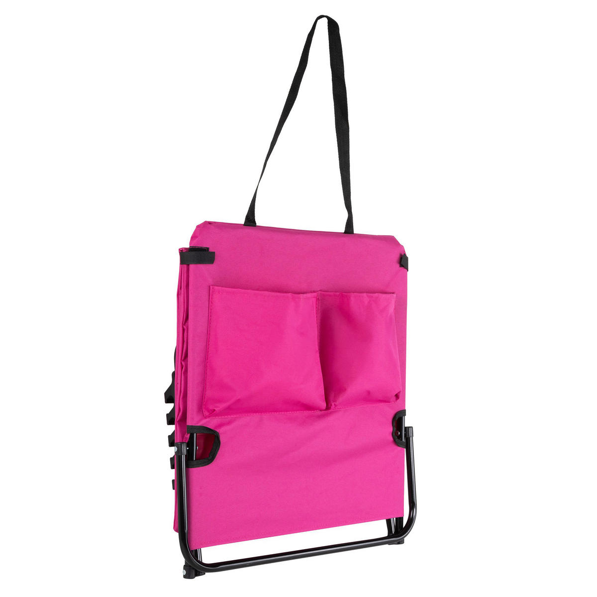 STRANDLIEGE 145/52/47 cm  - Pink, Basics, Kunststoff/Metall (145/52/47cm)