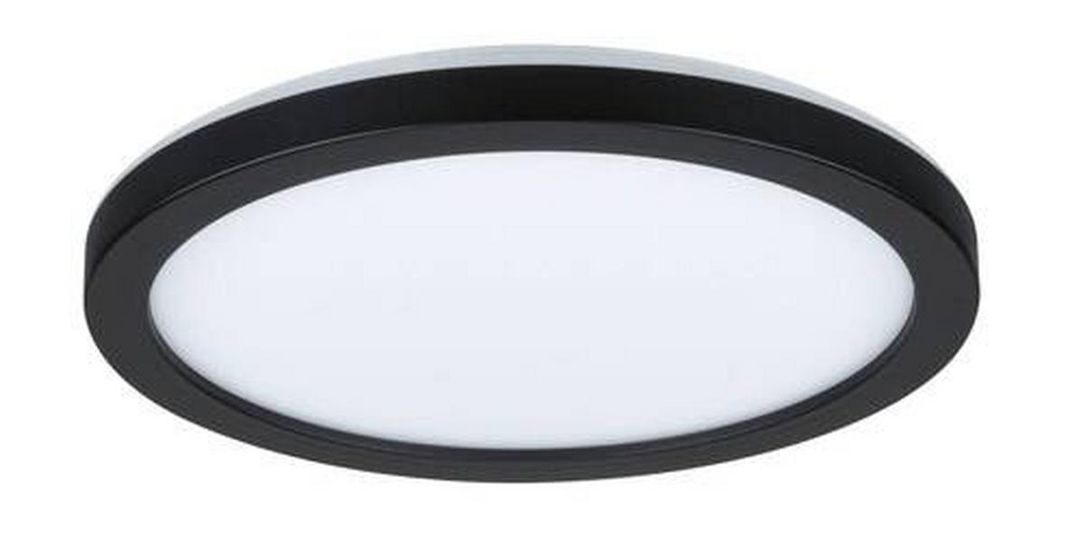 LED-PANEEL 19/2,8 cm   - Schwarz, Basics, Kunststoff (19/2,8cm) - Paulmann