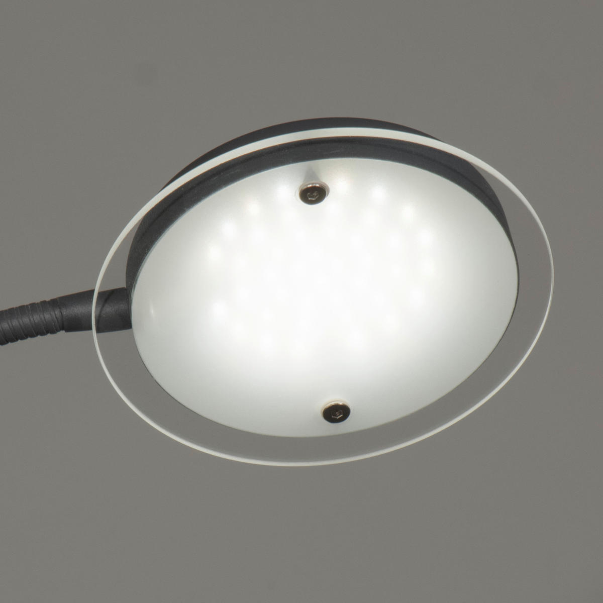 LED-STEHLEUCHTE Sorento 36/47/180 cm Modern  - Sandfarben/Grau, Design, Metall (36/47/180cm) - Fischer & Honsel