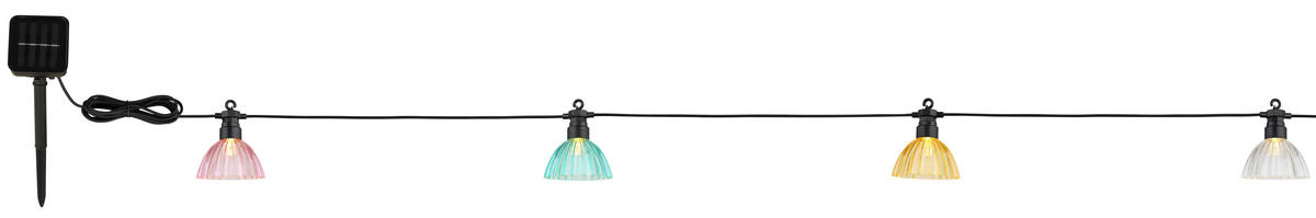 SOLARLEUCHTE - Klar/Pink, Basics, Kunststoff (360/8,5/10cm) - Globo