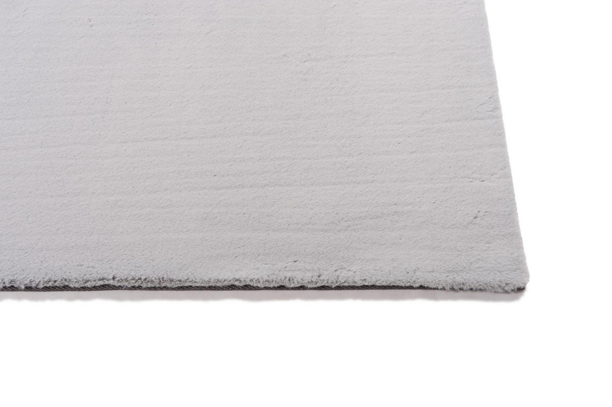 HOCHFLORTEPPICH 70/140 cm LIMA Silberfarben  - Silberfarben, Design, Textil (70/140cm) - Novel