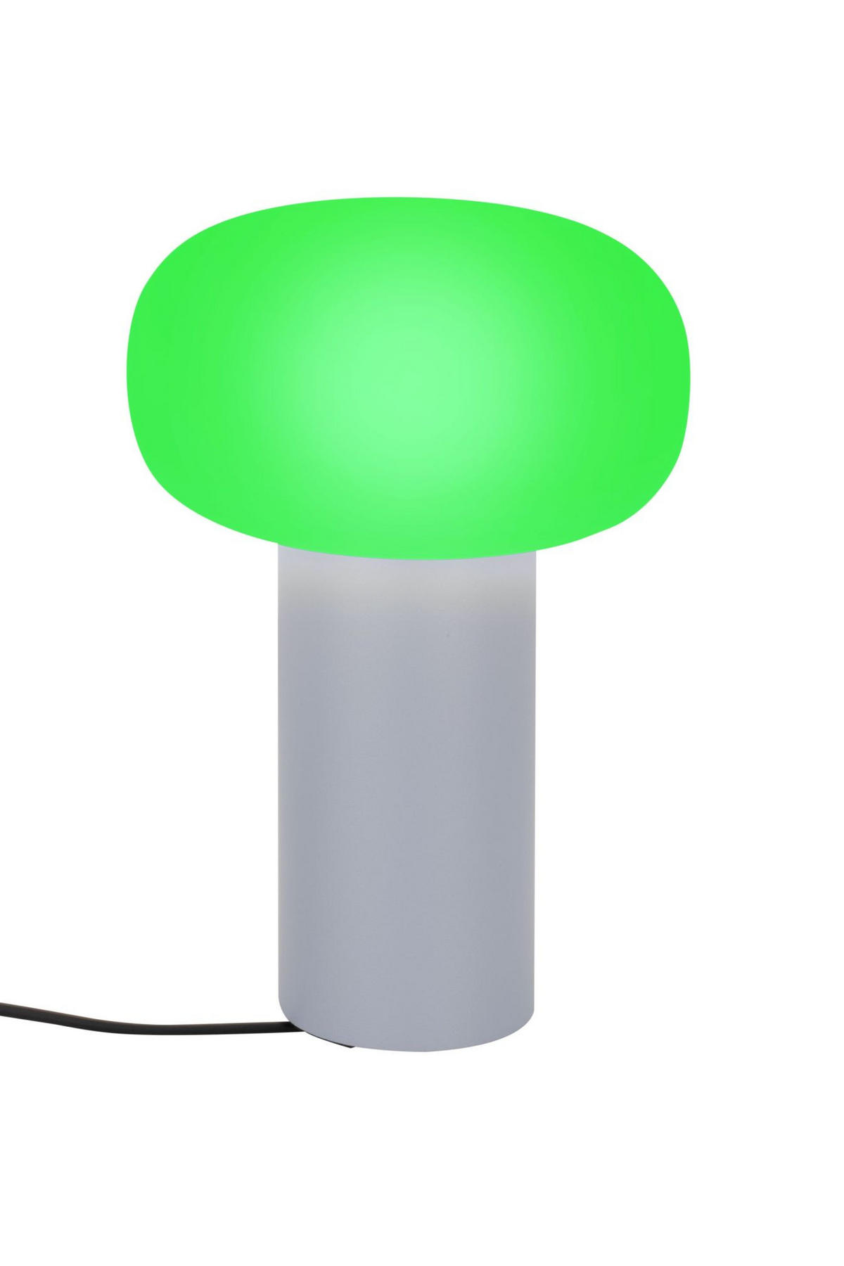 PORTABEL LAMPA 13/19 cm   - vit/ljusblå, Trend, metall/glas (13/19cm) - Dieter Knoll