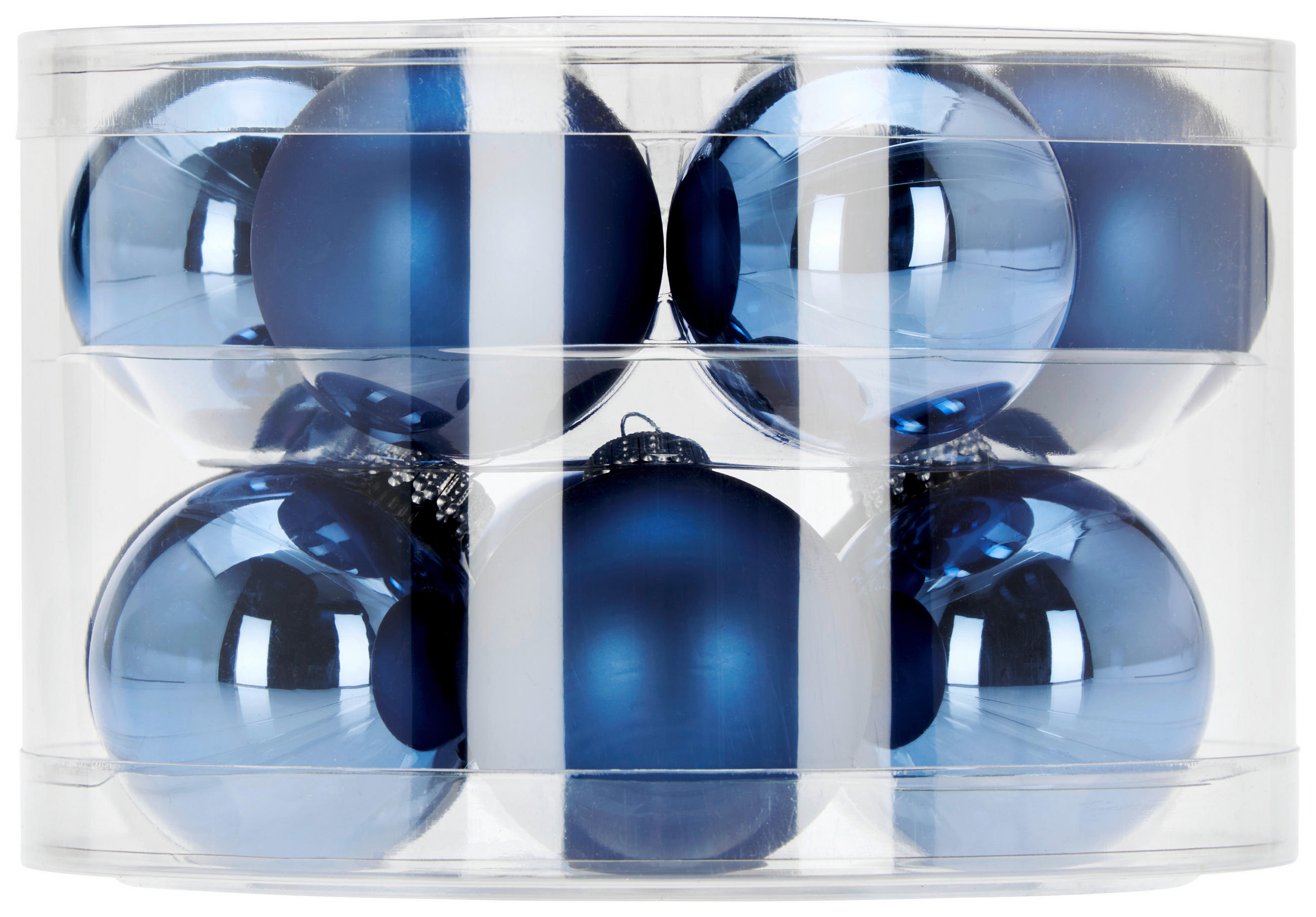 JULGRANSKULOR SET 6 cm cm 12 delar  - Klassisk, glas (6 cmcm)