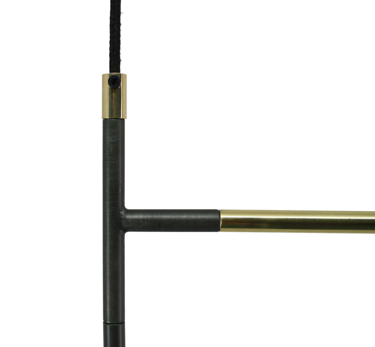 HÄNGELEUCHTE 62/4/47 cm    - Goldfarben/Schwarz, Trend, Stein/Metall (62/4/47cm) - Kayoom