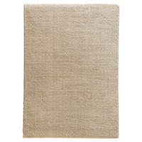 HOCHFLORTEPPICH 67/130 cm Salerno Hellbraun  - Hellbraun, Basics, Textil (67/130cm) - Novel