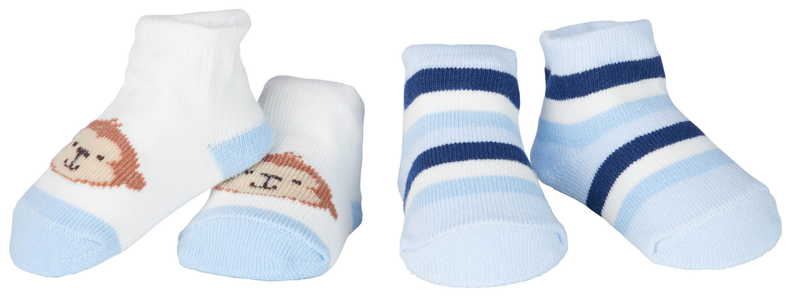 STRUMPOR 8 styck  - vit/pink, Basics, textil/plast (0-6 Mnull) - Patinio