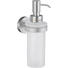 SEIFENSPENDER - Chromfarben, Basics, Glas/Metall (18cm)