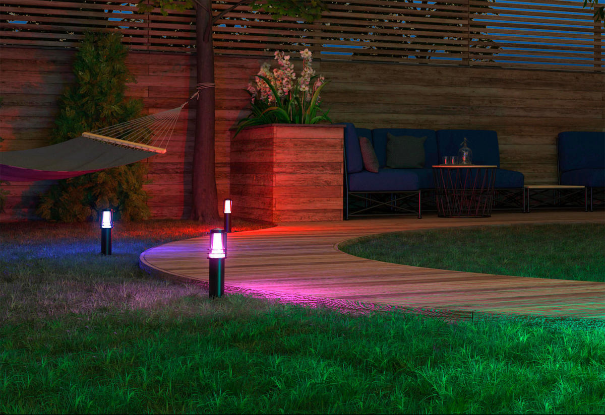 LED Gartenleuchten 3 Stk. TINT   - Schwarz, Basics, Kunststoff (6,5/35/6cm) - Tint