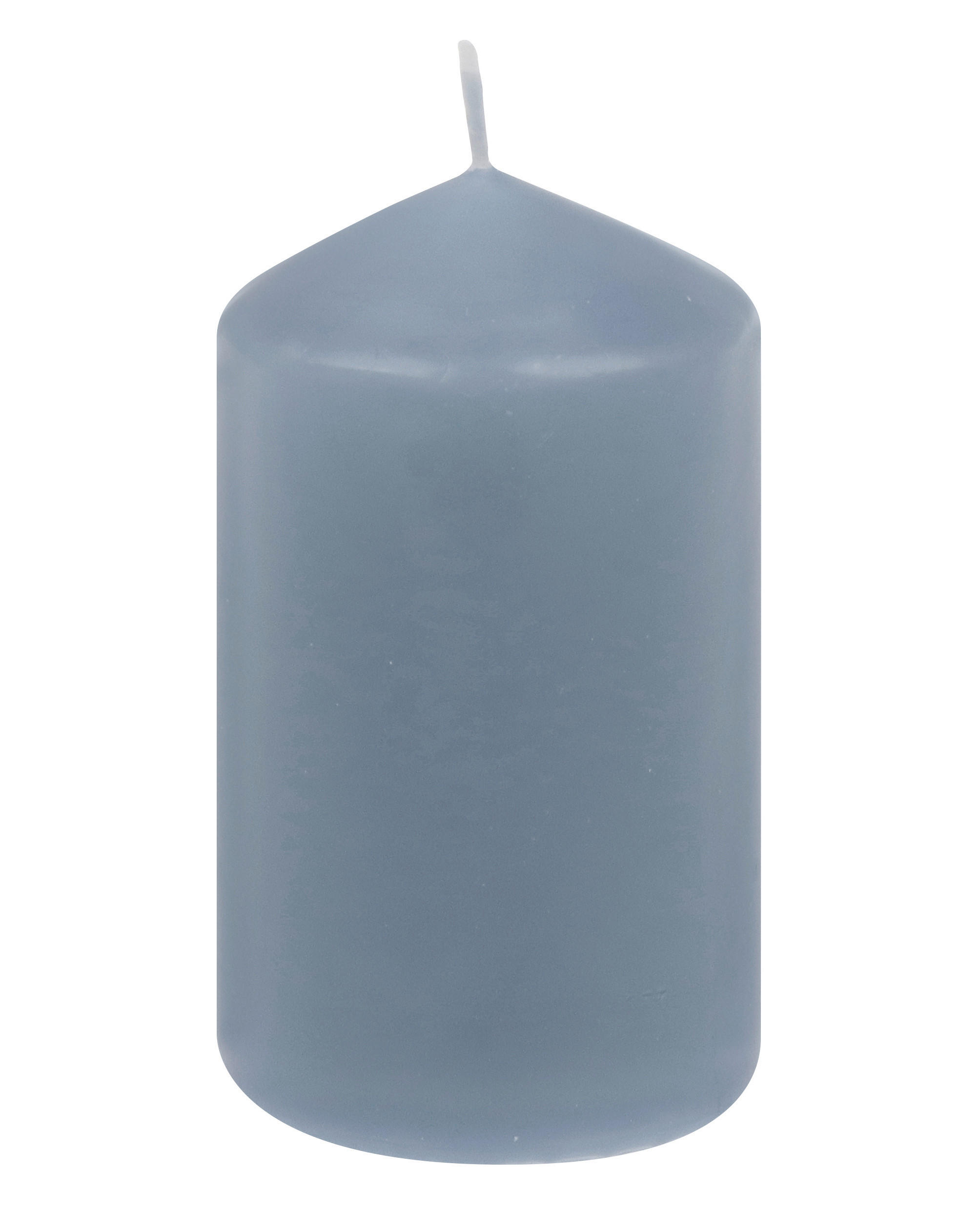 KERZE - Pastellblau, Basics, Paraffin (4,7/8,0cm) - Steinhart