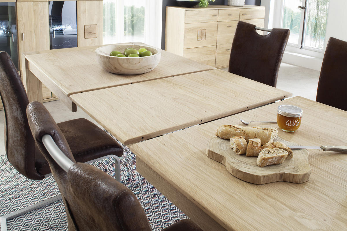 ESSTISCH Eichefarben rechteckig  ausziehbar  - Eichefarben, Design, Holz/Holzwerkstoff (180-230/90/78cm) - Livetastic