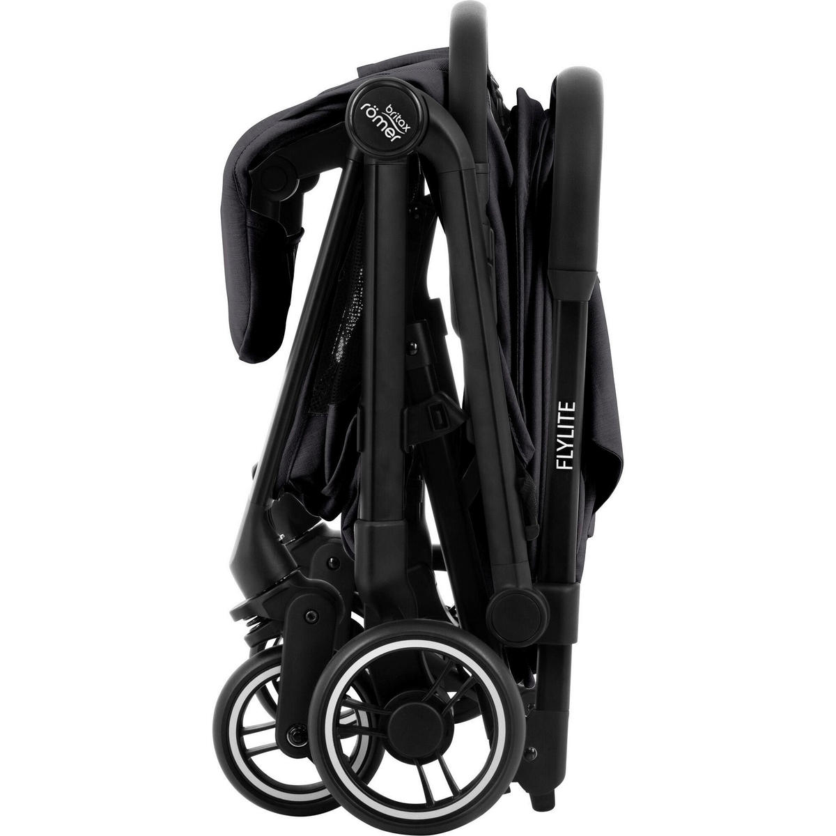 BUGGY FLYLITE  - Schwarz/Grau, Basics, Textil/Metall (45/103/78cm) - Britax Römer