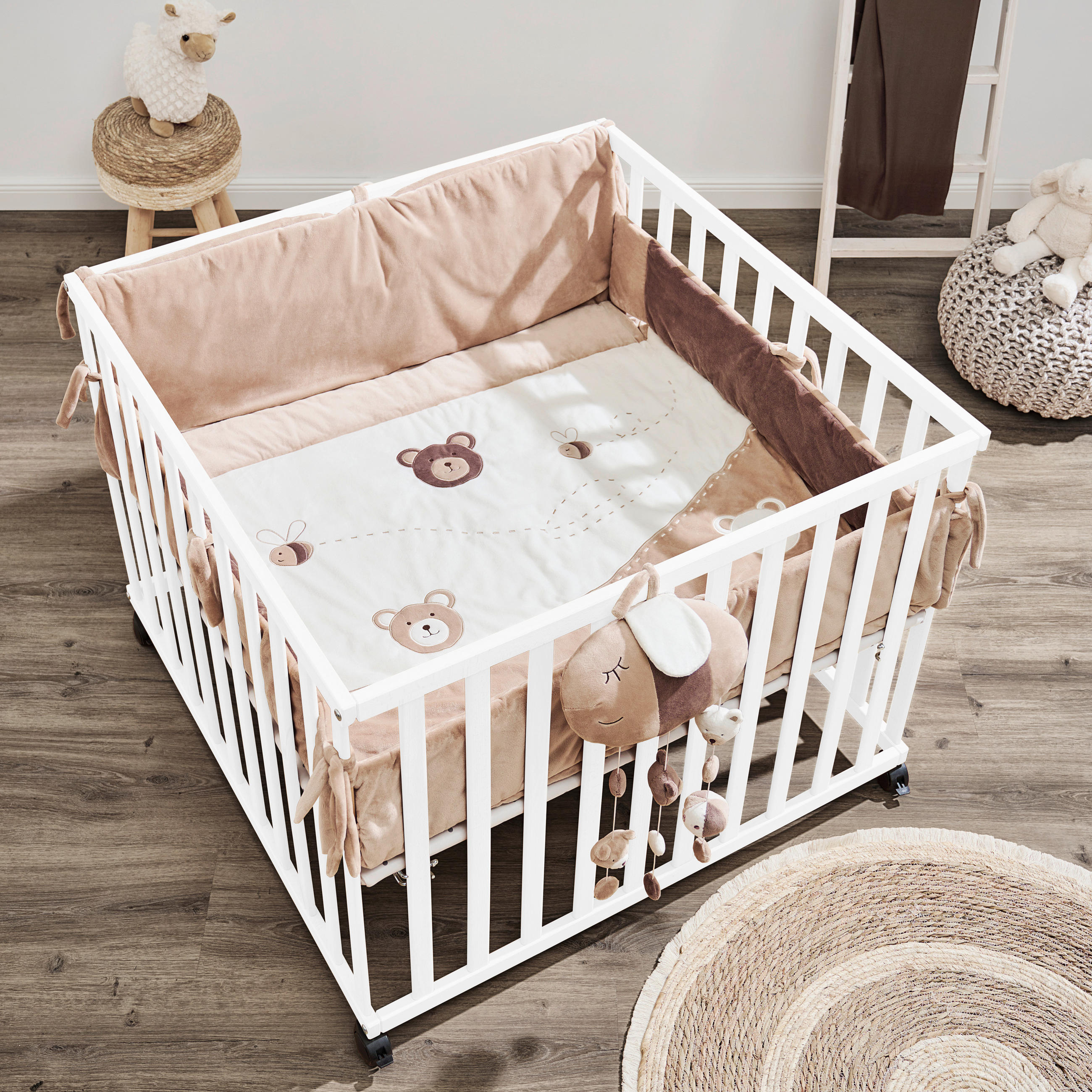 LAUFGITTEREINLAGE Honey   - Beige/Creme, Basics, Textil (95/95cm) - Patinio
