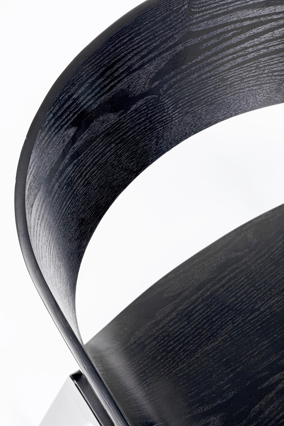 ARMLEHNSTUHL  in Stahl  - Schwarz, Design, Metall (57/77/53cm) - Kare-Design