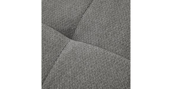 ECKSOFA in Chenille Blau, Braun  - Blau/Schwarz, MODERN, Textil/Metall (182/290cm) - Hom`in