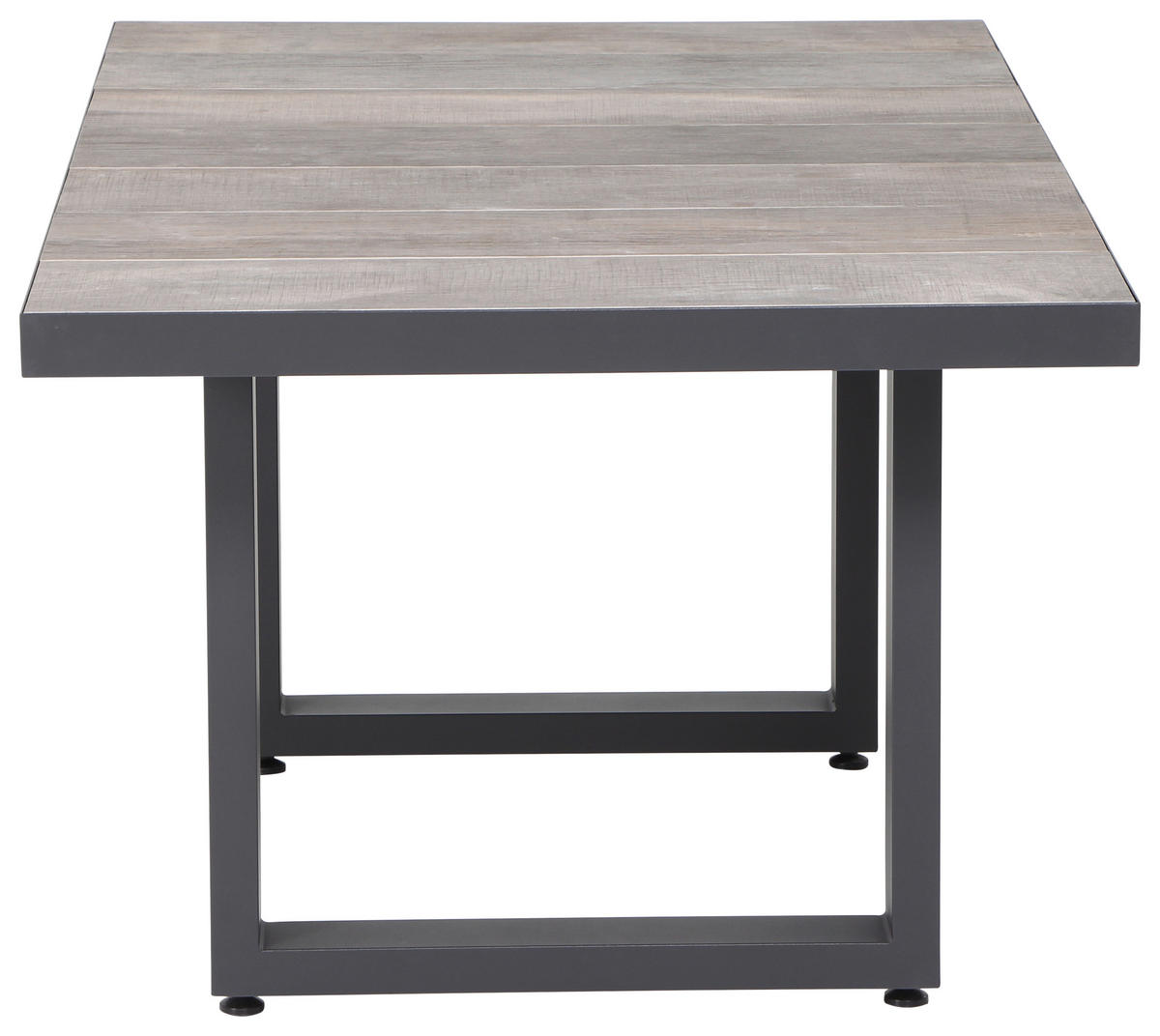 LOUNGEGARNITUR 4-teilig   219/88/219 cm  - Grau, Basics, Keramik/Kunststoff (219/88/219cm) - Siena Garden