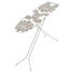 PRKNO ŽEHLICÍ - bílá/vícebarevná, Basics, kov (32/110cm) - Homeware PRKNO ŽEHLICÍ - bílá/vícebarevná, Basics, kov (32/110cm) - Homeware
