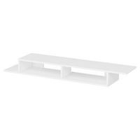 WANDBOARD149/16,4/29,6 cm Weiss  - Weiss, Design, Holzwerkstoff (149/16,4/29,6cm) - Livetastic