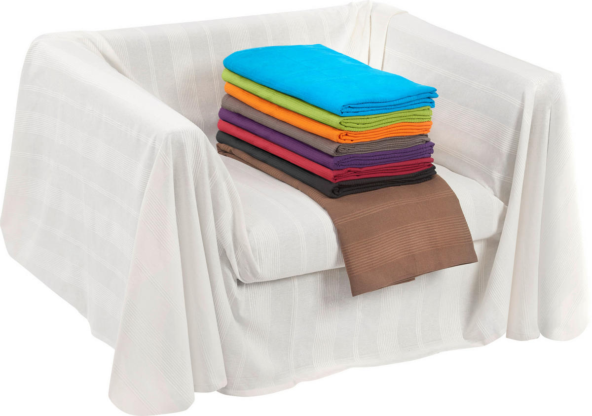 TAGESDECKE 220/240 cm  - Petrol, Basics, Textil (220/240cm) - Boxxx