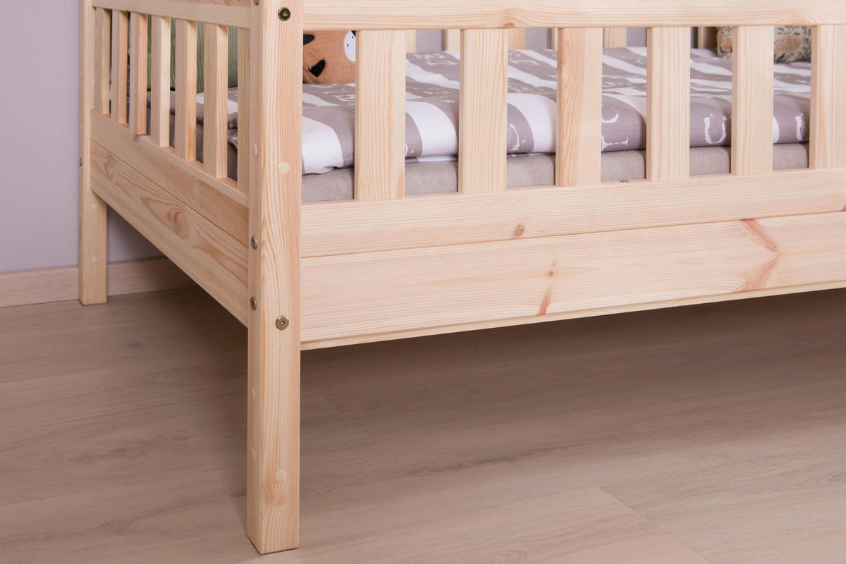 HAUSBETT 90/200 cm Naturfarben  - Naturfarben, Modern, Holz (90/200cm) - MID.YOU