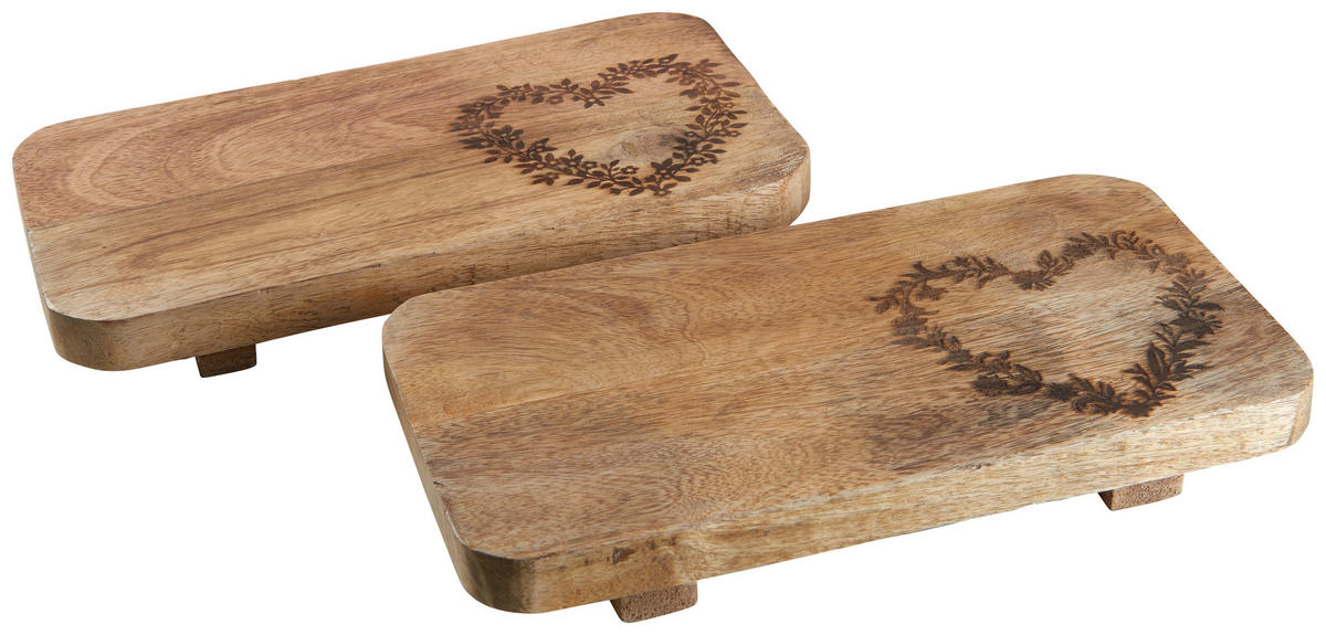 SCHNEIDEBRETT    30/15/4 cm  - Braun, Trend, Holz (30/15/4cm) - Ambia Home