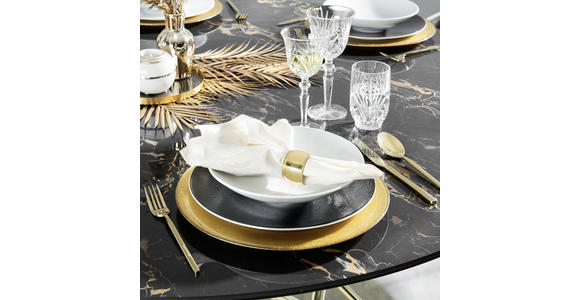 BESTECKSET Glam Chic 30-teilig Edelstahl  - Goldfarben, Design, Metall - Homeware Profession.