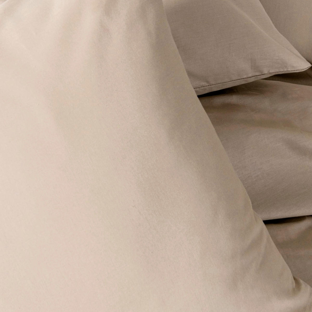 BETTWÄSCHE Renforcé 135/200 cm  - Beige, Basics, Textil (135/200cm)