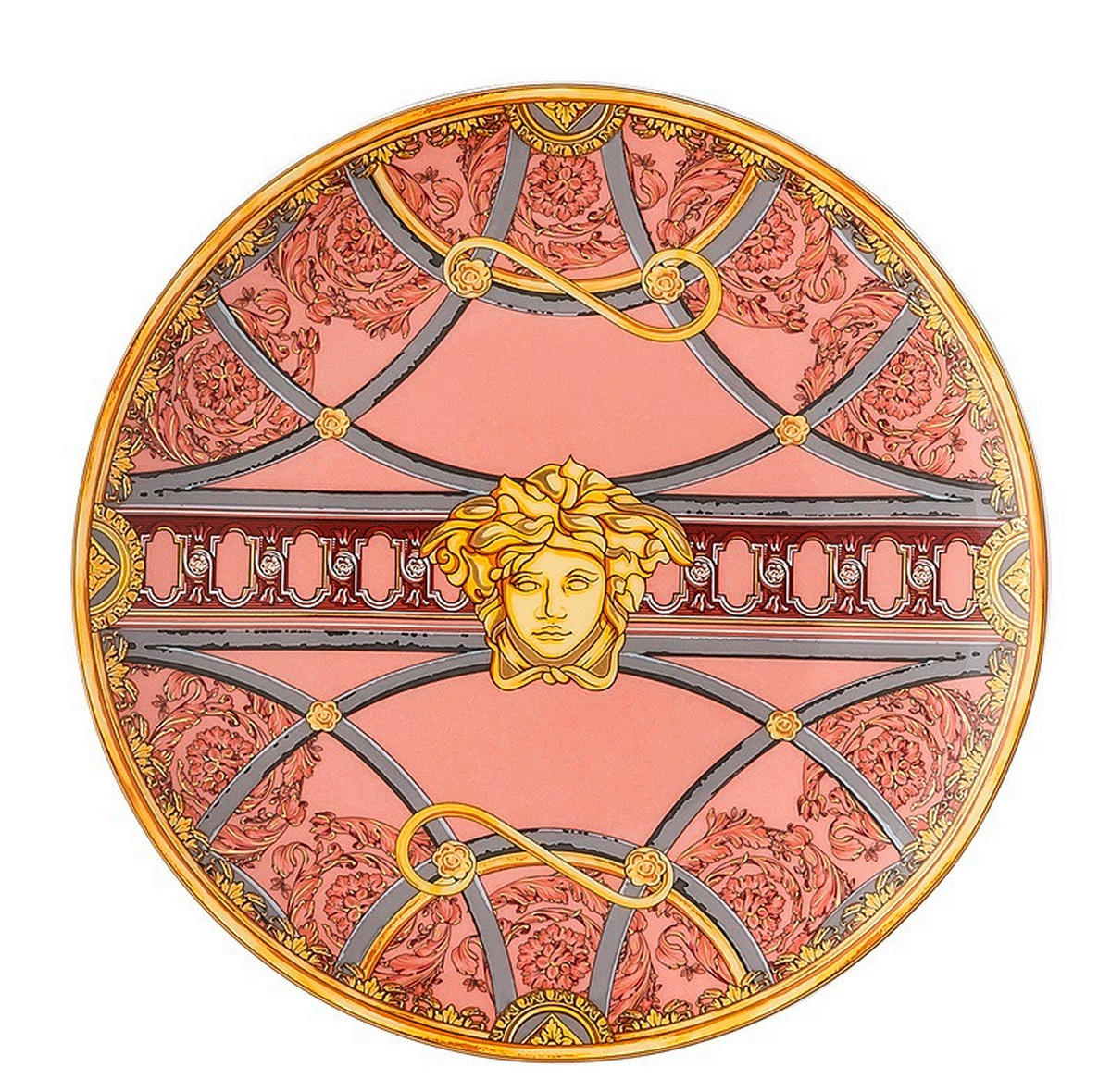 TANJUR  17 cm           LA SCALA DEL PALAZZO ROSA   - višebojno, Basics, keramika (17cm) - Versace