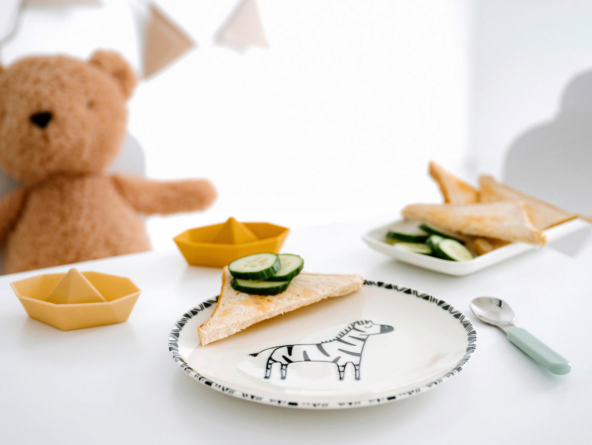 KINDERGESCHIRRSET 3-teilig  - Multicolor, Basics, Keramik - Creatable