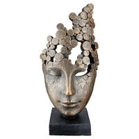 SKULPTUR - Bronzefarben, Basics, Kunststoff (19,5/36/15cm)