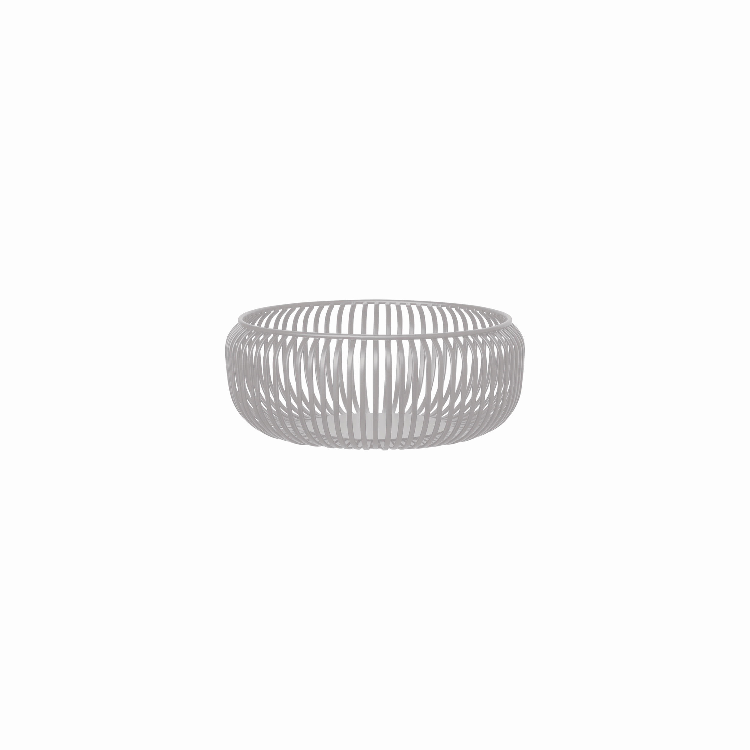 UNIVERSALKORB  - Hellgrau, MODERN, Metall (25/9,5cm) - Blomus