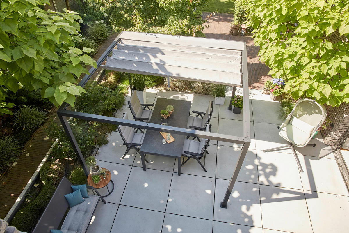 PAVILLON 315/217/315 cm   - Anthrazit, Basics, Metall (315/217/315cm) - Siena Garden