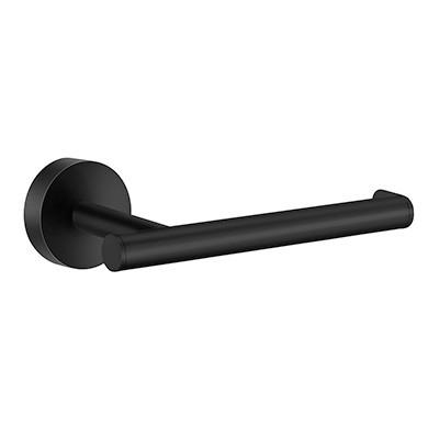 TOILETTENPAPIERHALTER  in Metall  - Schwarz, Basics, Metall (15,2/8,5/4,8cm)