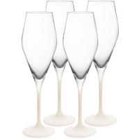 POHÁRKÉSZLET Manufacture Rock blanc 4 részes  - fehér/átlátszó, Konventionell, Üveg (260ml) - Villeroy & Boch