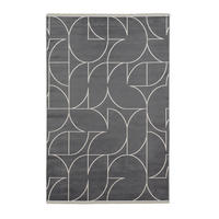 TKANÝ KOBEREC, 80/150 cm, antracitová, sivá - sivá/antracitová, Design, textil (80/150cm) - Schöner Wohnen