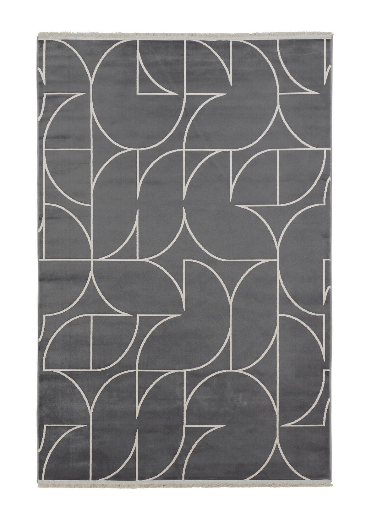 TKANÝ KOBEREC, 80/150 cm, antracitová, sivá - sivá/antracitová, Design, textil (80/150cm) - Schöner Wohnen