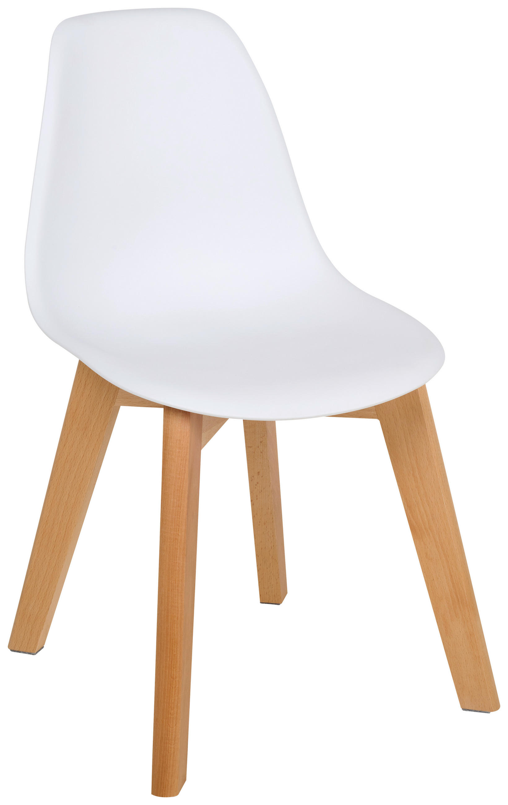 DĚTSKÁ ŽIDLE bílá, barvy buku,  - bílá/barvy buku, Trend, dřevo/plast (31/57/38cm) - My Baby Lou