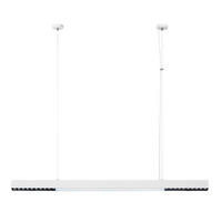 LED-HÄNGELEUCHTE Cali 120/120/6 cm  - Weiß, Design, Metall (120/120/6cm)