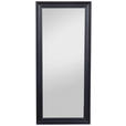 WANDSPIEGEL 78/180/4 cm    in rechteckig  - Schwarz, ROMANTIK / LANDHAUS, Glas/Holz (78/180/4cm) - Carryhome