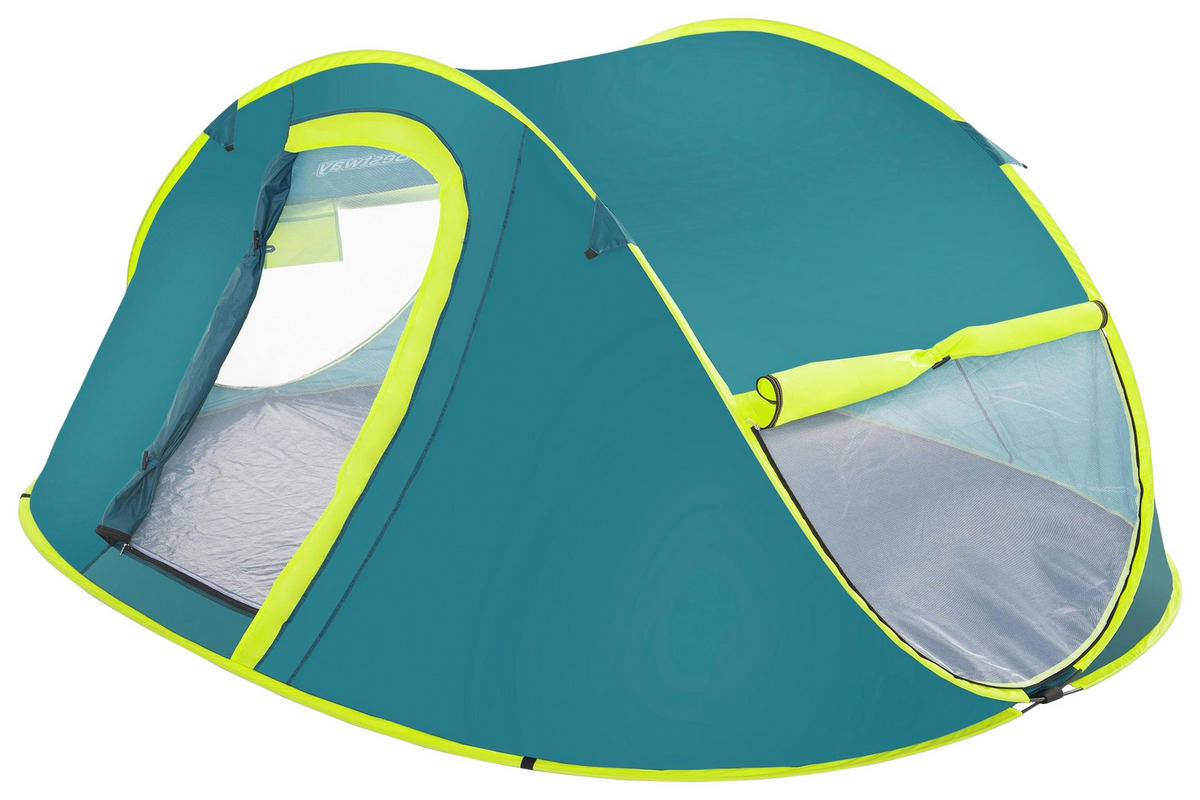 ZELT - Dunkelgrün, KONVENTIONELL, Glas/Kunststoff (210/240/100cm) - Bestway