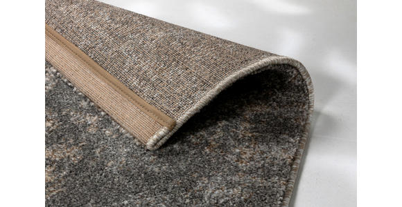 WEBTEPPICH 67/130 cm Samoa Grau  - Grau, KONVENTIONELL, Textil (67/130cm) - Novel