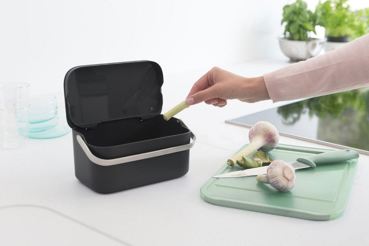 SOPHINK - grå, Basics, metall/plast (22,1/10,7/12,7cm) - Brabantia