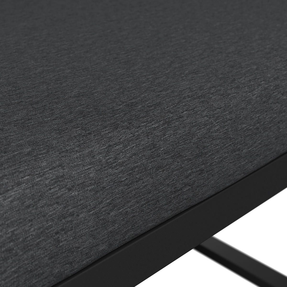 DINING-LOUNGESET Eisen  - Anthrazit/Naturfarben, MODERN, Kunststoff/Textil (230/80/230cm) - Ambia Garden