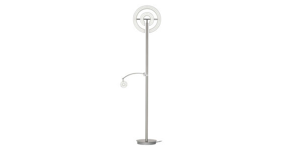 LED-DECKENFLUTER 40/180 cm    - Weiß/Nickelfarben, KONVENTIONELL, Kunststoff/Metall (40/180cm) - Dieter Knoll