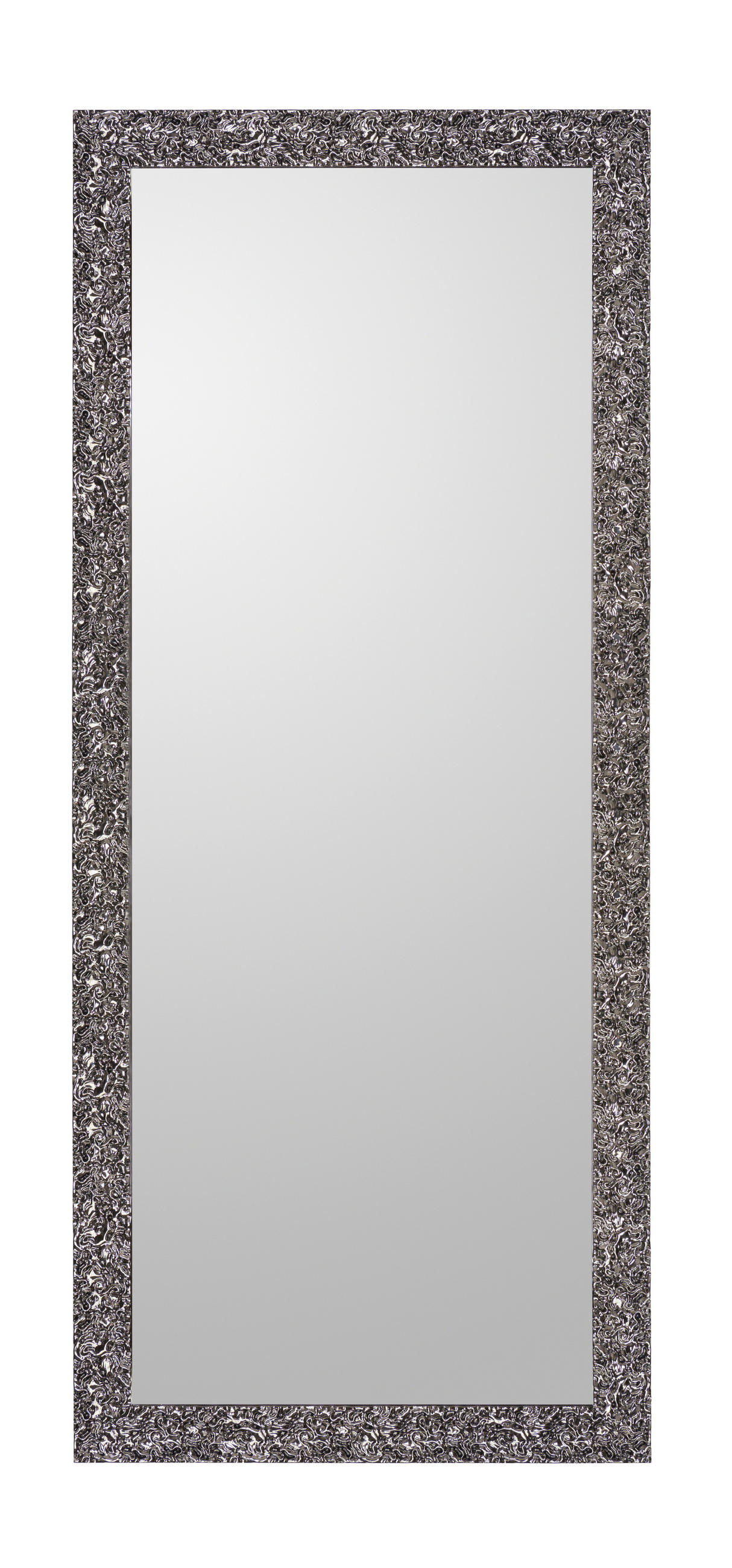 WANDSPIEGEL 80/190/3 cm    in rechteckig  - Titanfarben, Design, Glas/Holz (80/190/3cm) - Xora