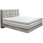 BOXSPRINGBETT 180/200 cm  in Beige  - Beige, KONVENTIONELL, Holz/Textil (180/200cm) - Dieter Knoll