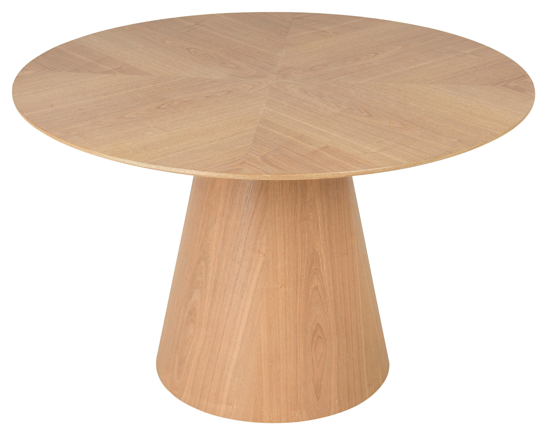 ESSTISCH in Holz, Holzwerkstoff  - Eichefarben, Design, Holz/Holzwerkstoff (120/76cm) - MID.YOU