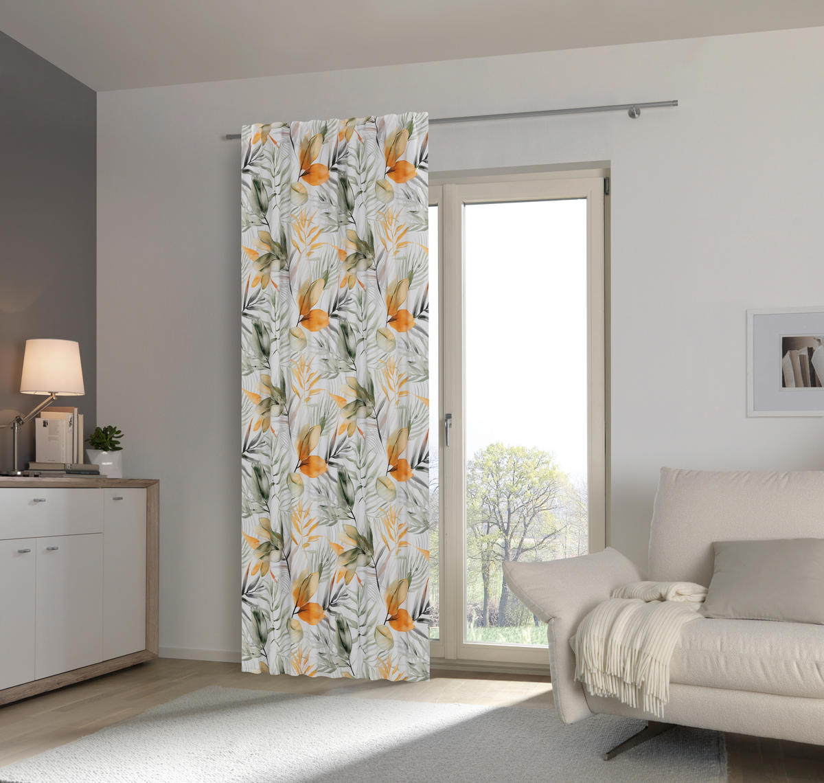 GARDINLÄNGD ej transparent  - multicolor, Klassisk, textil (135/245cm) - Esposa