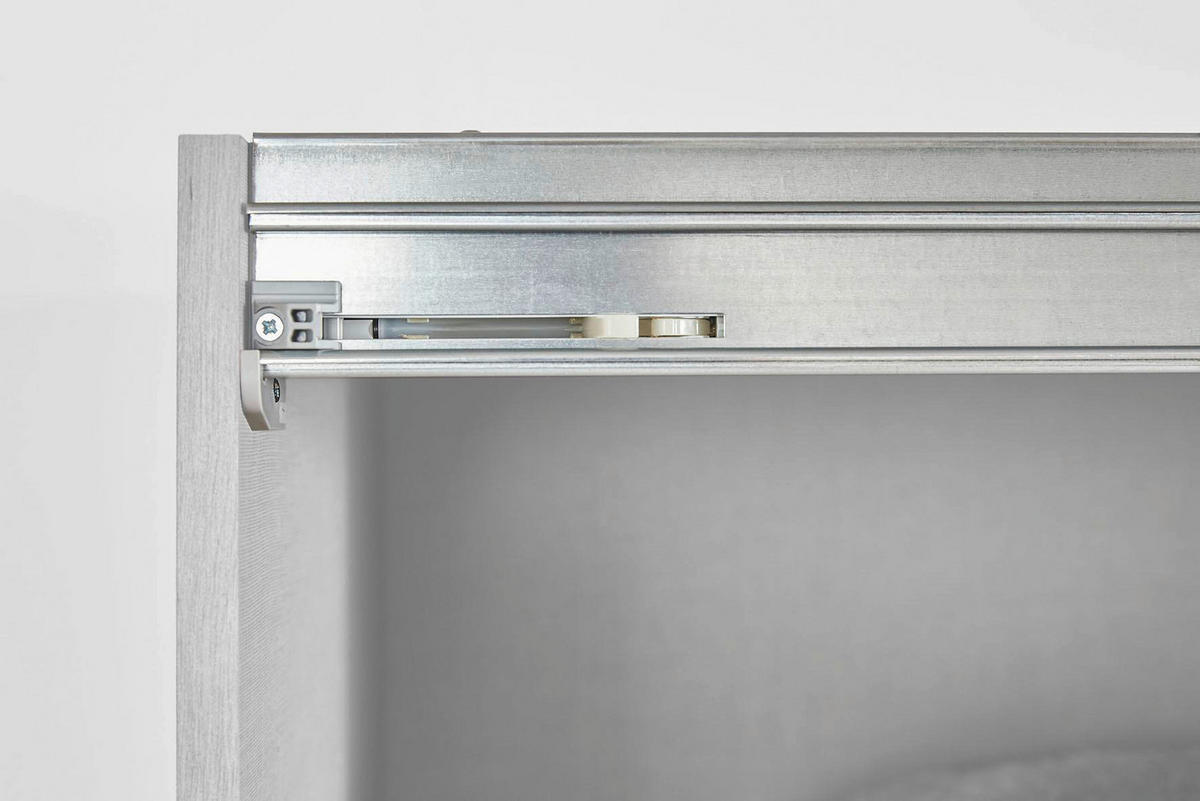 TÜRDÄMPFER 27/2/5 cm   - Silberfarben, Kunststoff/Metall (27/2/5cm) - Carryhome